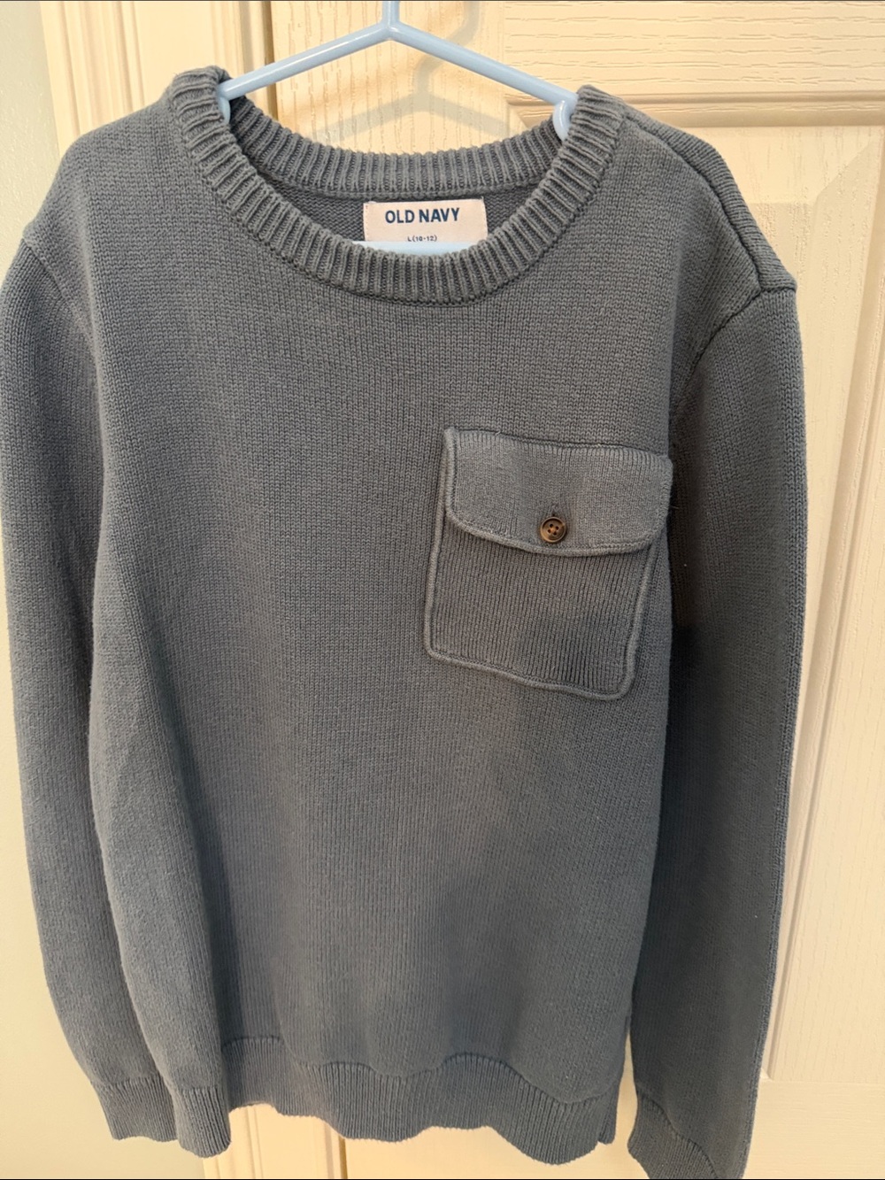 Old Navy Boy’s Crewneck Sweater with Chest Pocket
